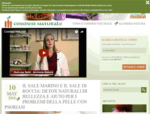 Tablet Screenshot of cosmesinaturale.net